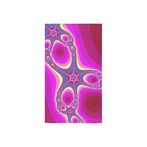 Fractal in pink Custom Towel 16"x28"