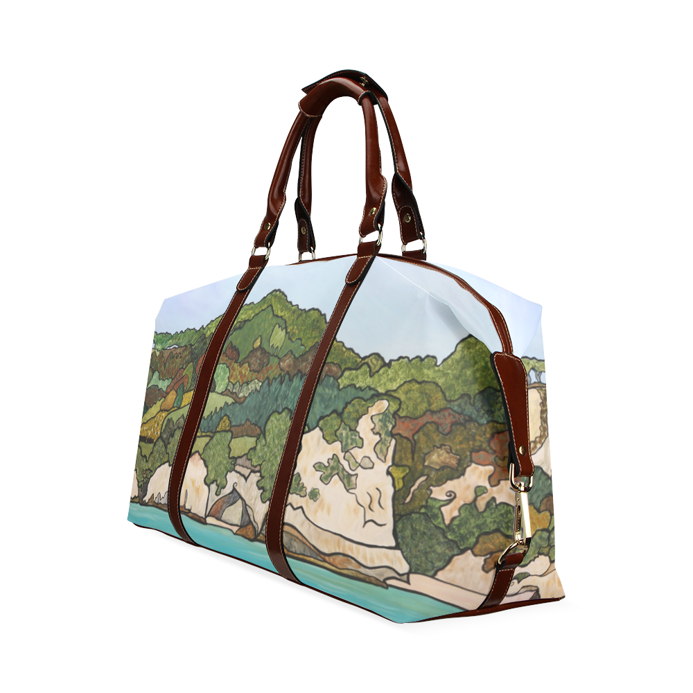 Cathedral Cove Classic Travel Bag (Model 1643) Remake