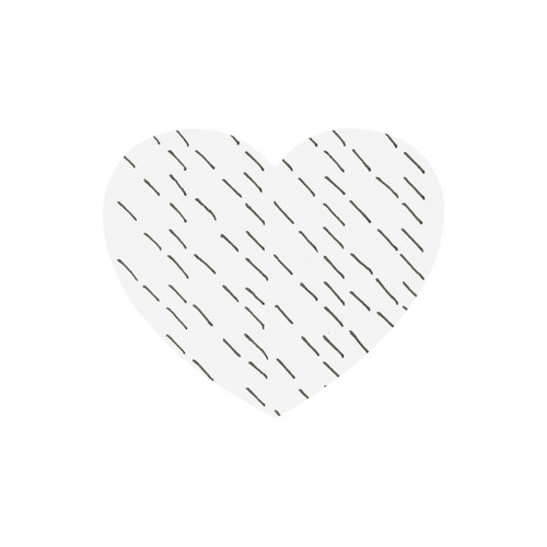 Simple heart-shaped Designers mouse pad. Just original Gift Heart-shaped Mousepad