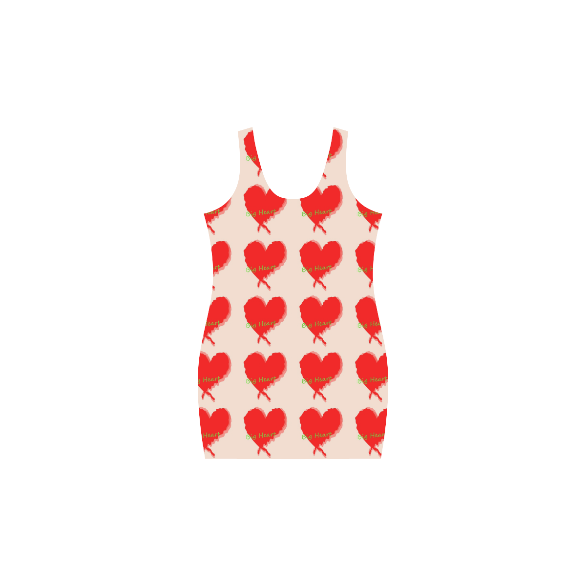 Big Heart Medea Vest Dress (Model D06)