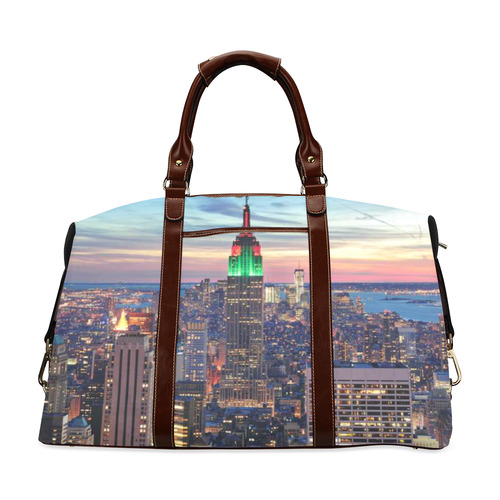 Manhattan New York City, the Empire State Building Classic Travel Bag (Model 1643) Remake