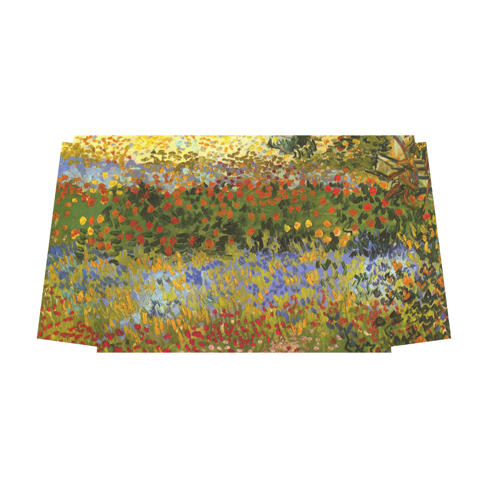 Van Gogh Flowering Garden Floral Art Classic Travel Bag (Model 1643) Remake