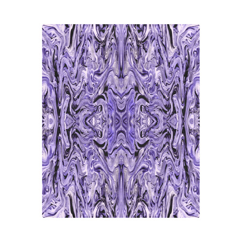 Beautiful Purple Marbling Art Folklore Duvet Cover 86"x70" ( All-over-print)