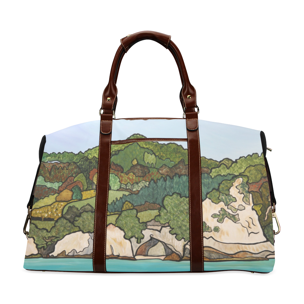 Cathedral Cove Classic Travel Bag (Model 1643) Remake