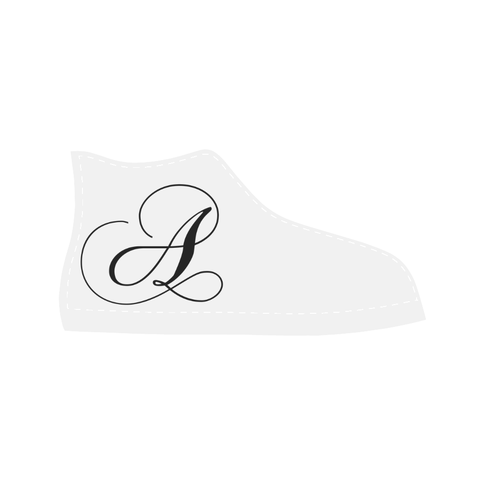Letter A - Jera Nour Aquila High Top Microfiber Leather Men's Shoes (Model 032)