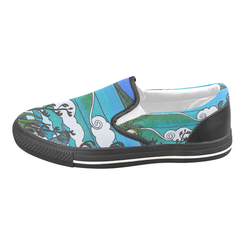 TUI Women's Unusual Slip-on Canvas Shoes (Model 019)