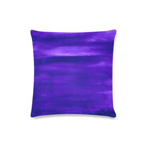 New! Arctic fresh blue designers pillow / BLUE PURPLE Custom Zippered Pillow Case 16"x16"(Twin Sides)