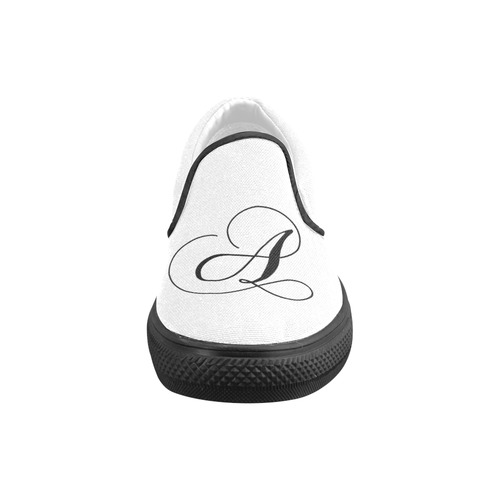 Letter A - Jera Nour Slip-on Canvas Shoes for Men/Large Size (Model 019)