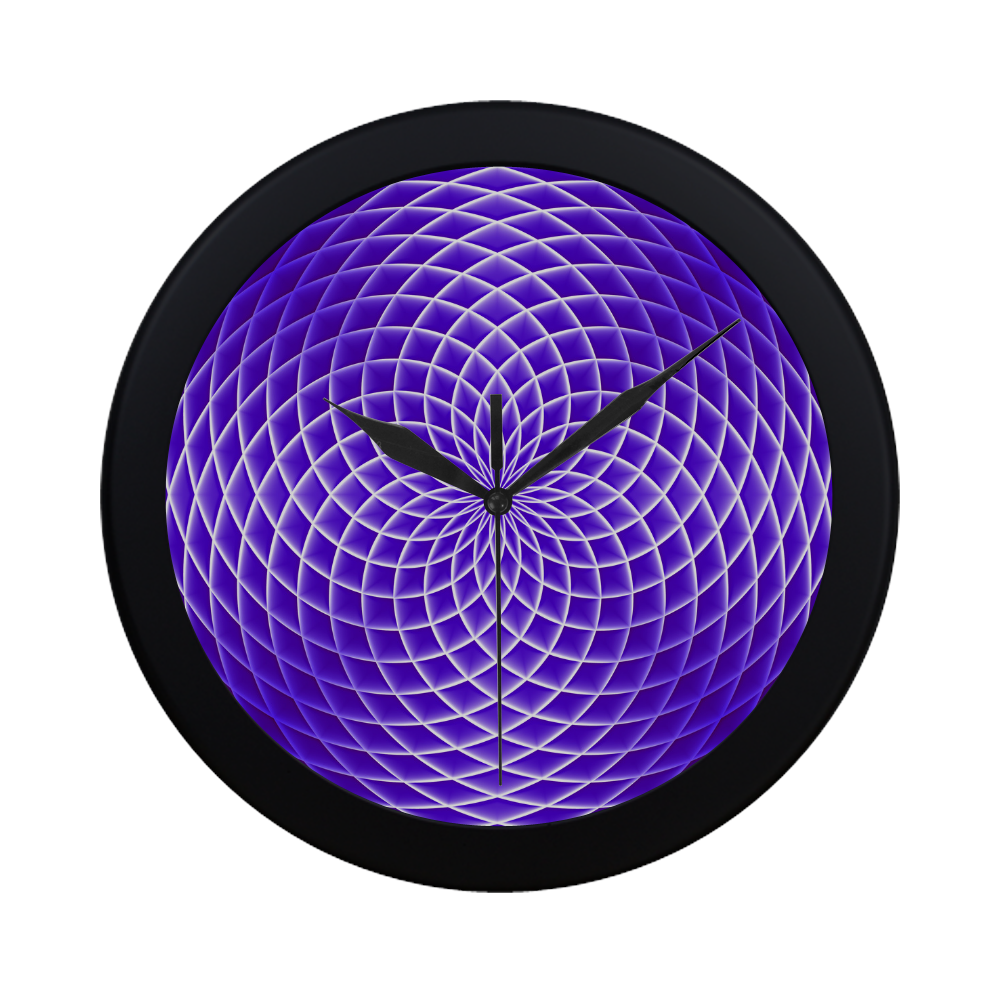 Swirl20160901 Circular Plastic Wall clock