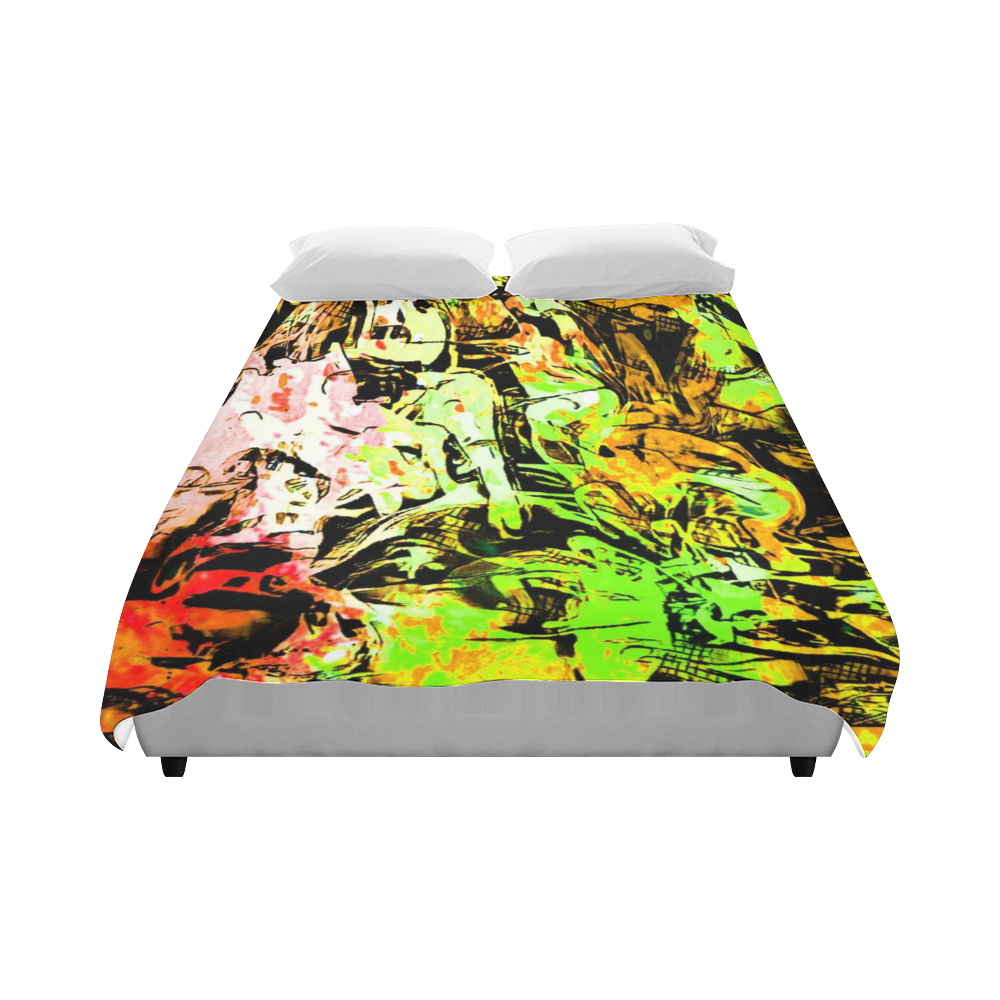 fantasy abstract FG1116B Duvet Cover 86"x70" ( All-over-print)