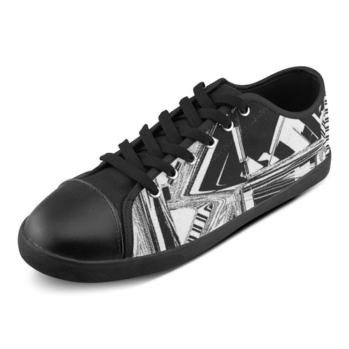 BW Glitch FG 01 Canvas Shoes for Women/Large Size (Model 016)