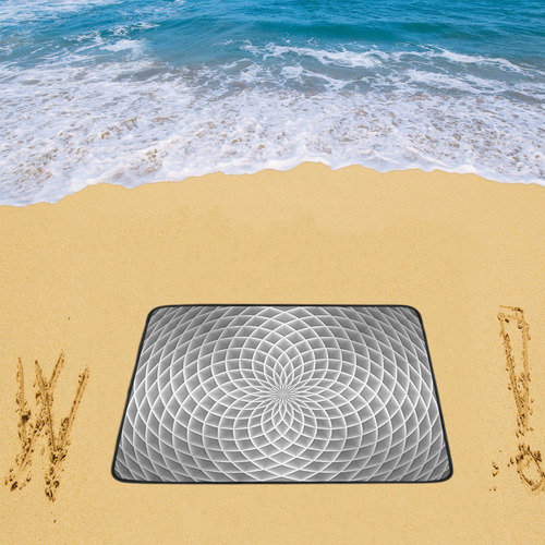 Swirl20160912 Beach Mat 78"x 60"