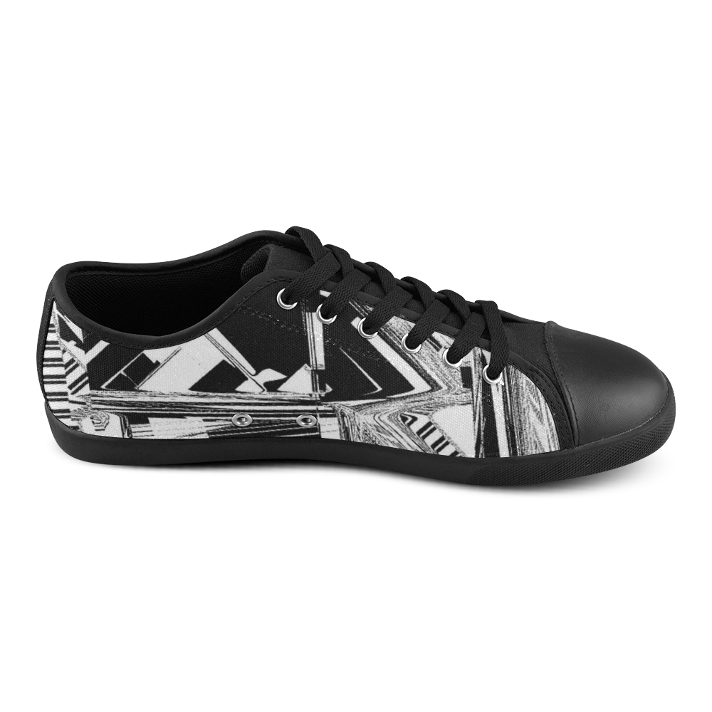 BW Glitch FG 01 Canvas Shoes for Women/Large Size (Model 016)