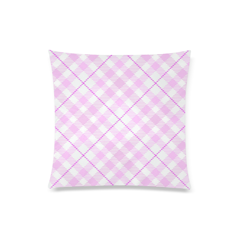 cozy and pleasant Plaid 1A Custom Zippered Pillow Case 20"x20"(Twin Sides)