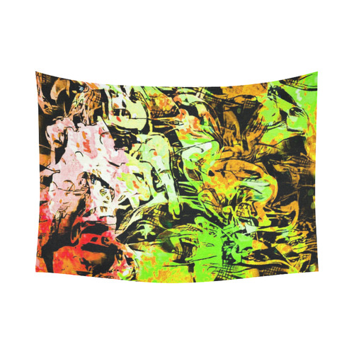 fantasy abstract FG1116B Cotton Linen Wall Tapestry 80"x 60"