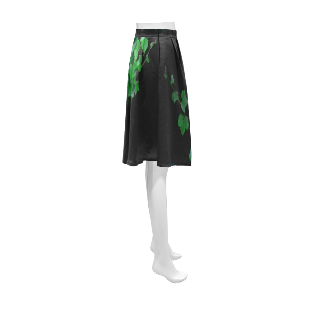 Vines, climbing plant Athena Women's Short Skirt (Model D15)