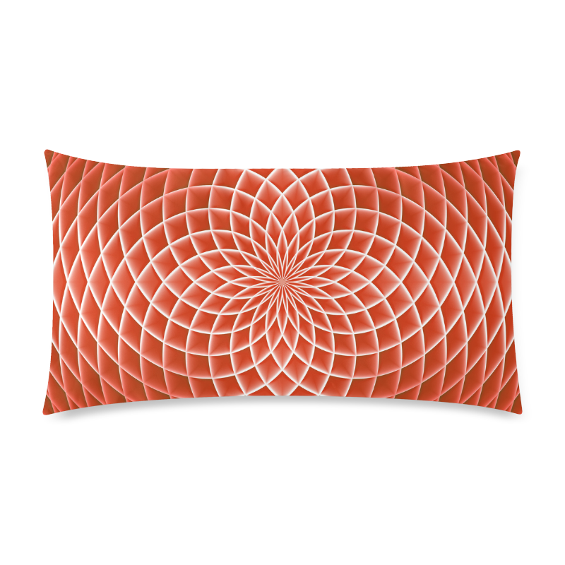 Swirl20160909 Rectangle Pillow Case 20"x36"(Twin Sides)