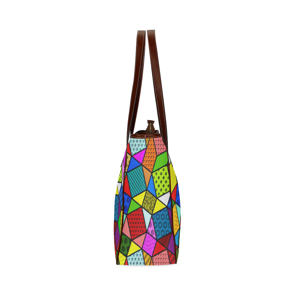 funny doodle pattern 11163A Classic Tote Bag (Model 1644)