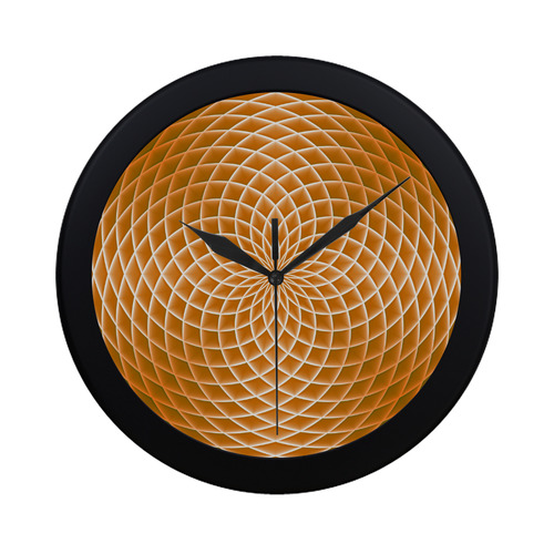 Swirl20160908 Circular Plastic Wall clock