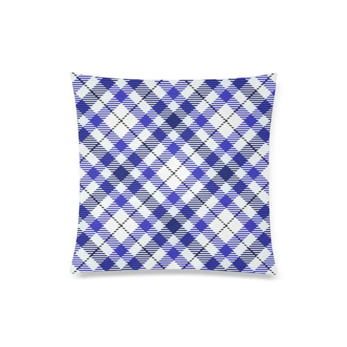 cozy and pleasant Plaid 1E Custom Zippered Pillow Case 20"x20"(Twin Sides)