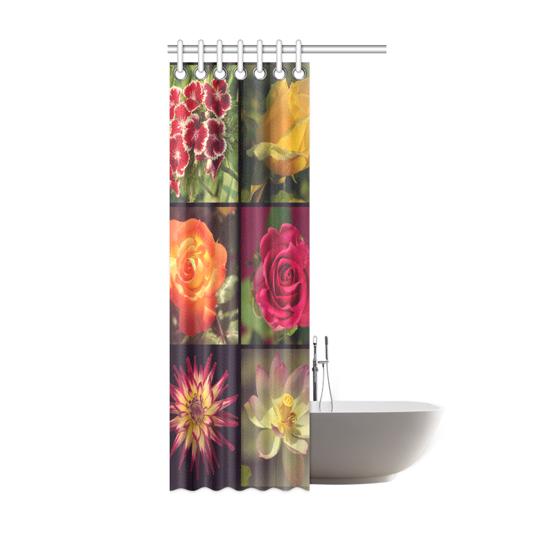 Rose20151010a Shower Curtain 36"x72"