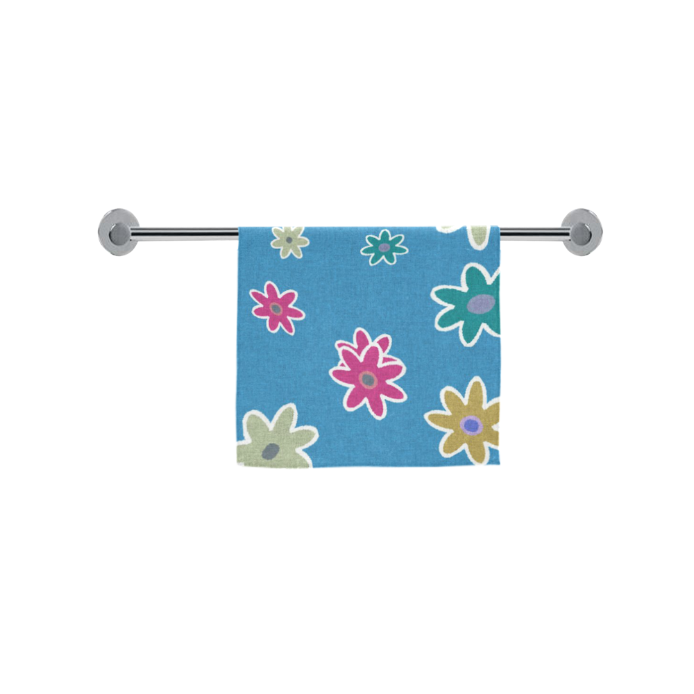 Floral Fabric 1A Custom Towel 16"x28"