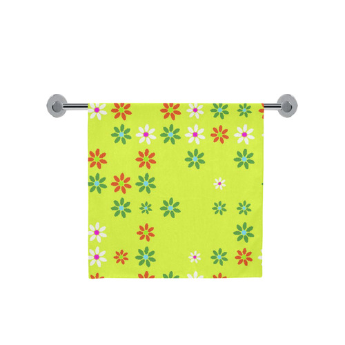 Floral Fabric 2C Bath Towel 30"x56"