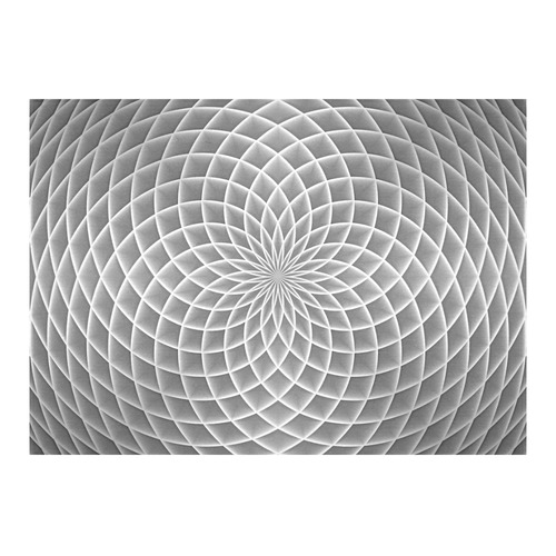 Swirl20160912 Cotton Linen Tablecloth 60"x 84"
