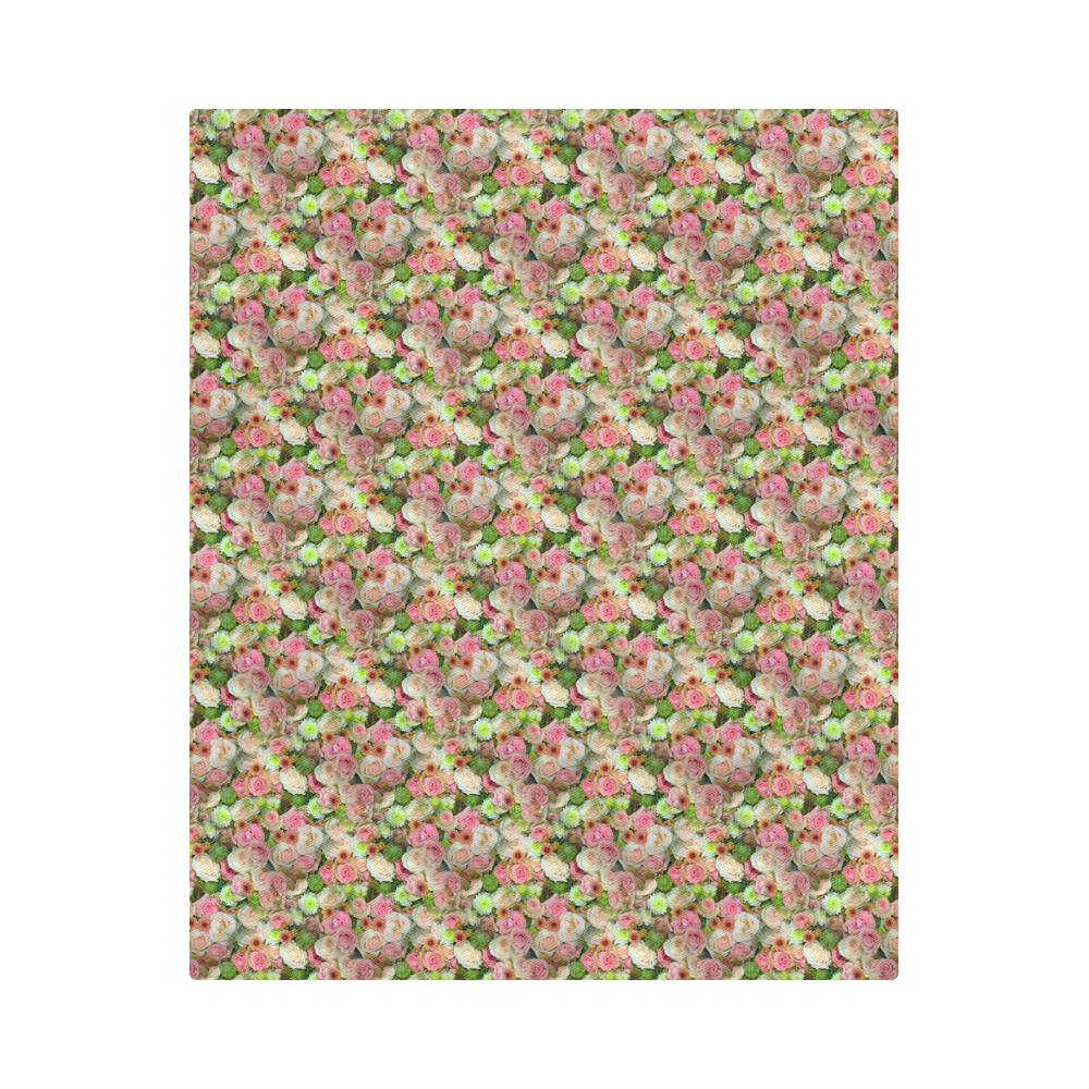 Pink_Flowers_20160802 Duvet Cover 86"x70" ( All-over-print)