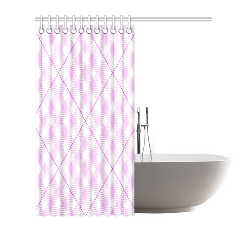 cozy and pleasant Plaid 1A Shower Curtain 66"x72"