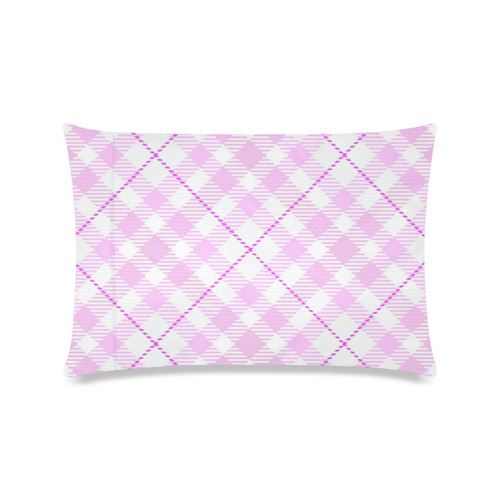 cozy and pleasant Plaid 1A Custom Zippered Pillow Case 16"x24"(Twin Sides)