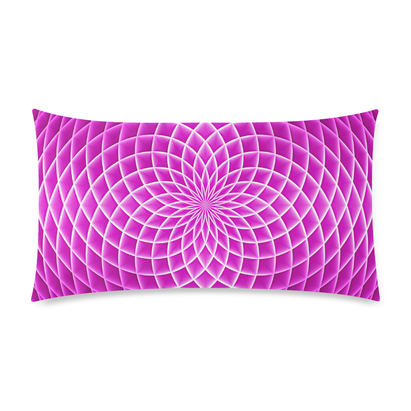 Swirl20160911 Rectangle Pillow Case 20"x36"(Twin Sides)