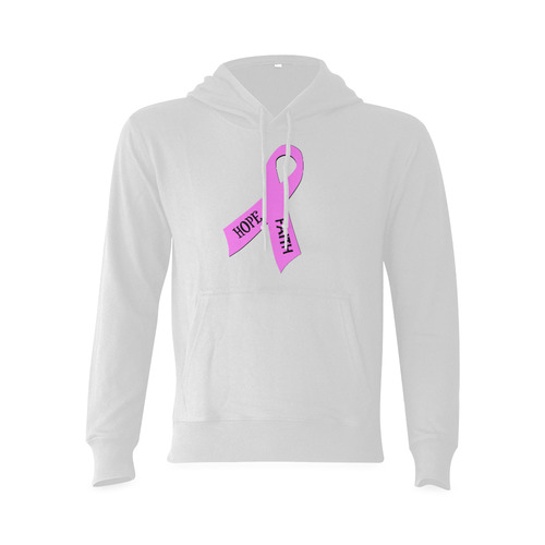 blk pink faith hope Oceanus Hoodie Sweatshirt (NEW) (Model H03)