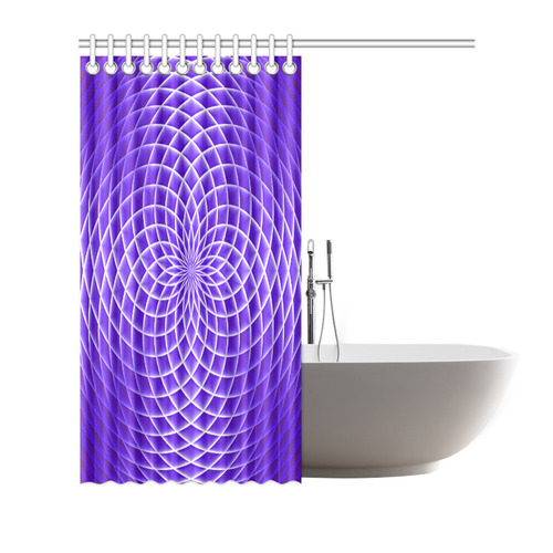 Swirl20160901 Shower Curtain 66"x72"