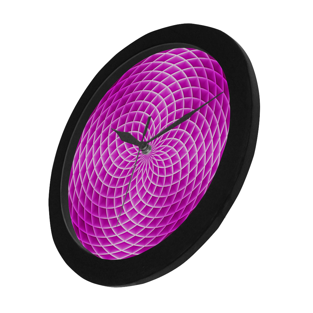 Swirl20160911 Circular Plastic Wall clock