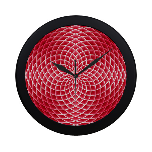 Swirl20160910 Circular Plastic Wall clock