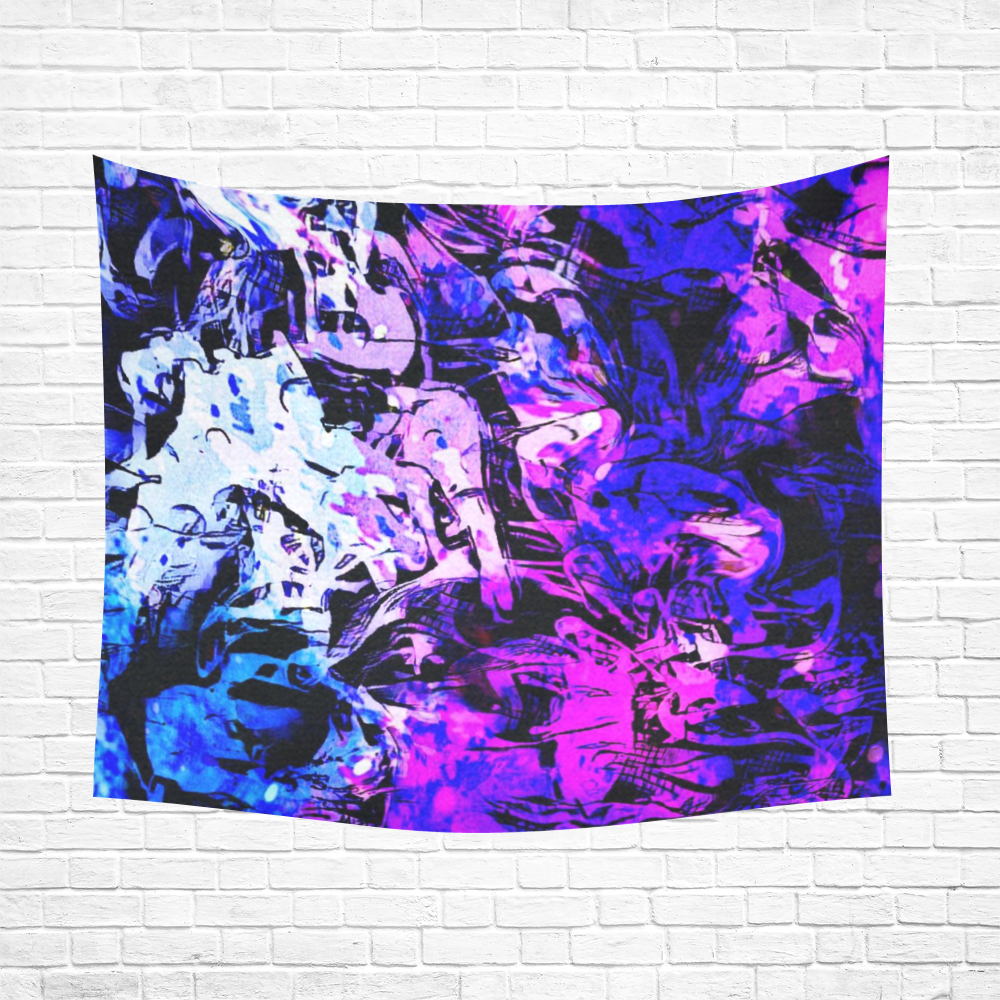 fantasy abstract FG1116A Cotton Linen Wall Tapestry 60"x 51"
