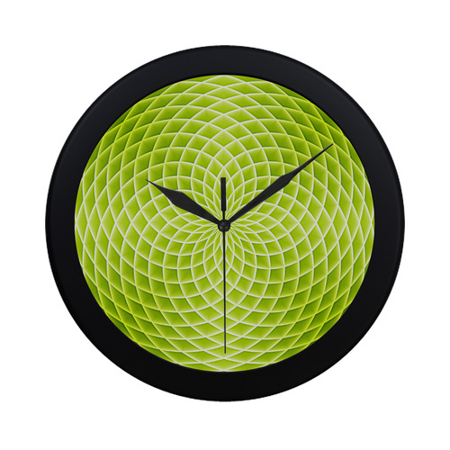 Swirl20160907 Circular Plastic Wall clock