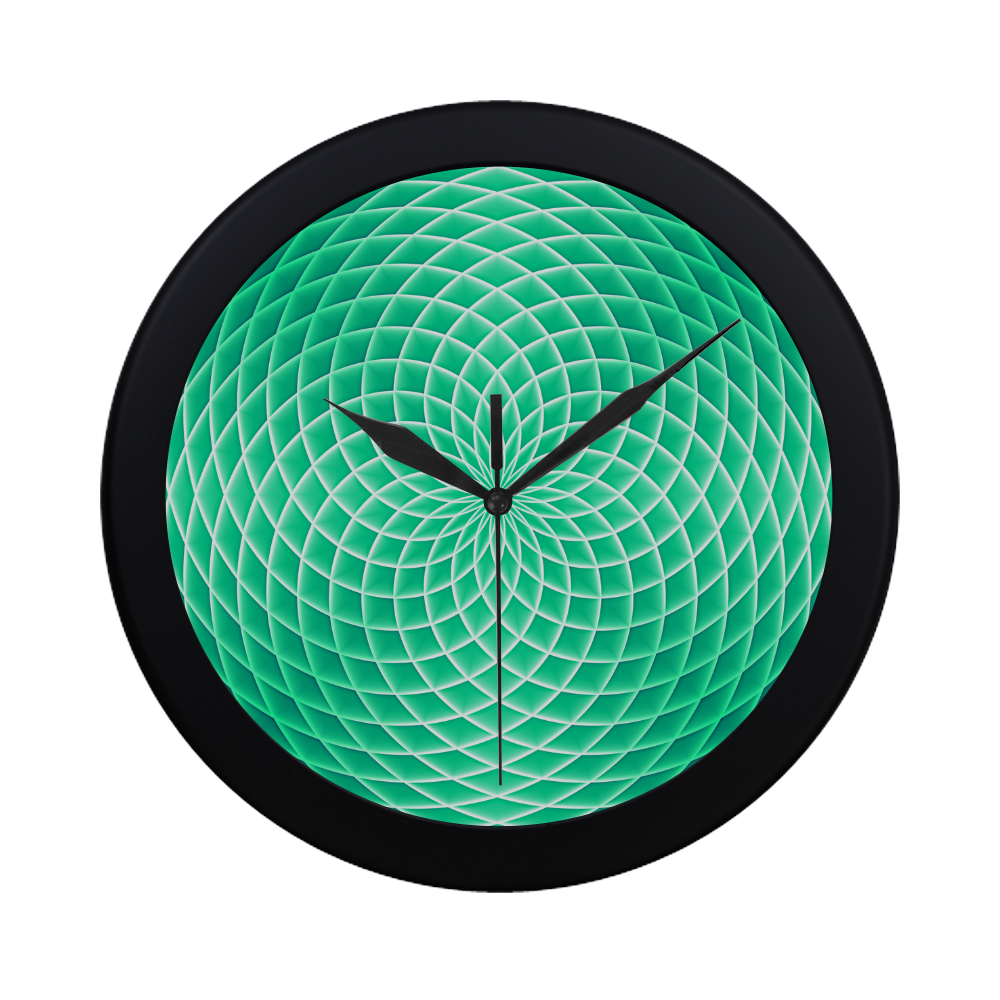 Swirl20160905 Circular Plastic Wall clock