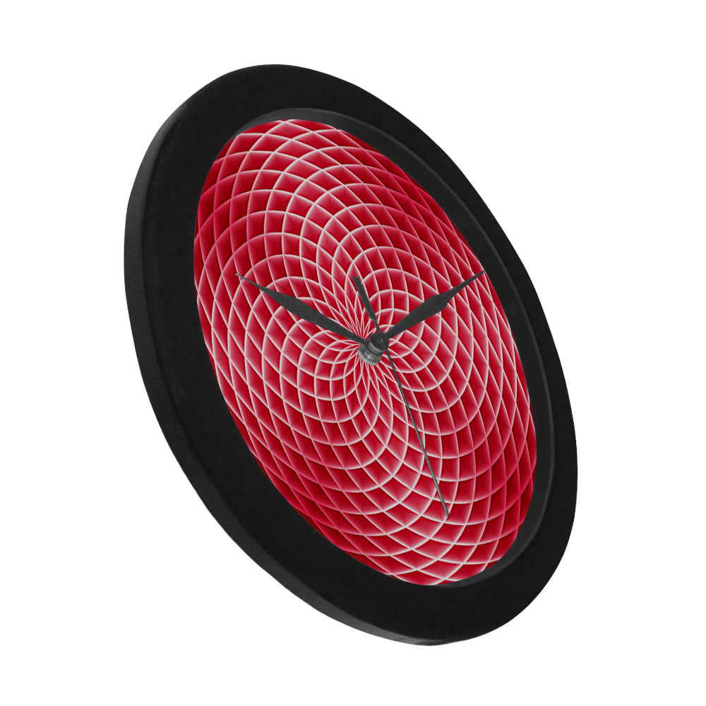 Swirl20160910 Circular Plastic Wall clock