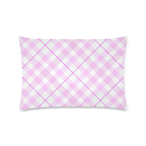 cozy and pleasant Plaid 1A Custom Zippered Pillow Case 16"x24"(Twin Sides)