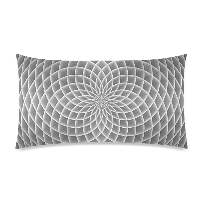 Swirl20160912 Rectangle Pillow Case 20"x36"(Twin Sides)