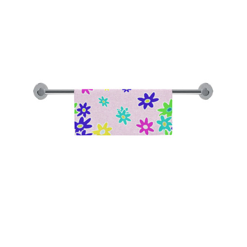 Floral Fabric 1C Square Towel 13“x13”
