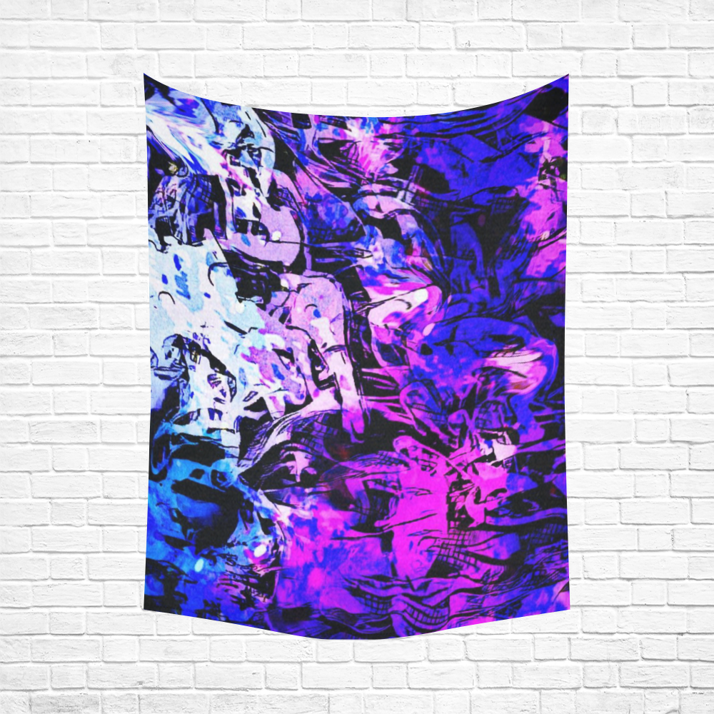 fantasy abstract FG1116A Cotton Linen Wall Tapestry 60"x 80"