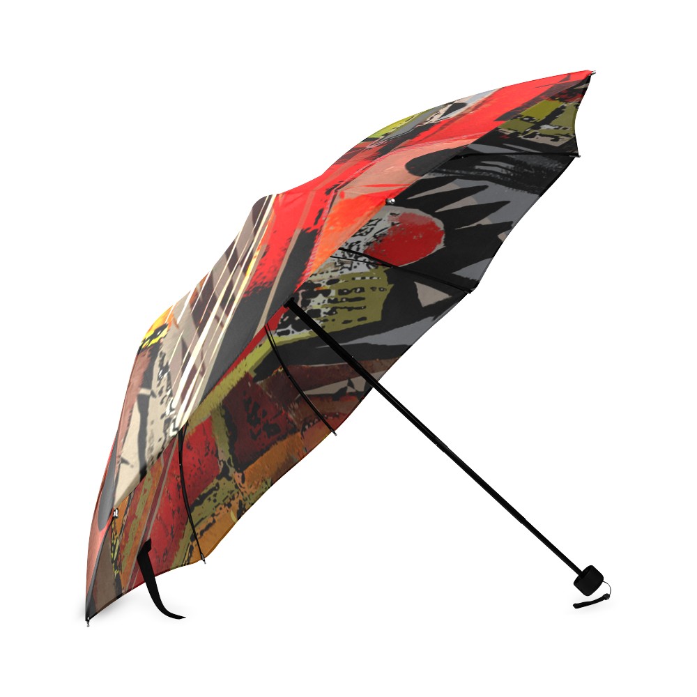 modern city2 Foldable Umbrella (Model U01)
