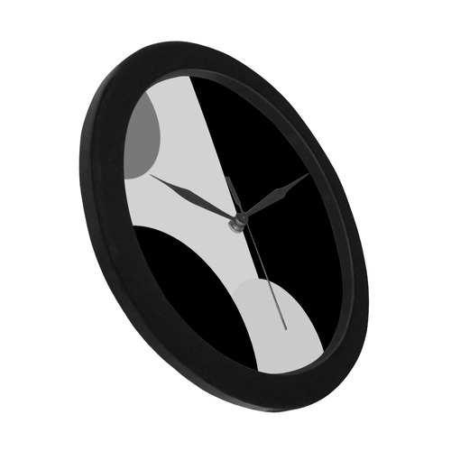 Out of Shape Circular Plastic Wall clock