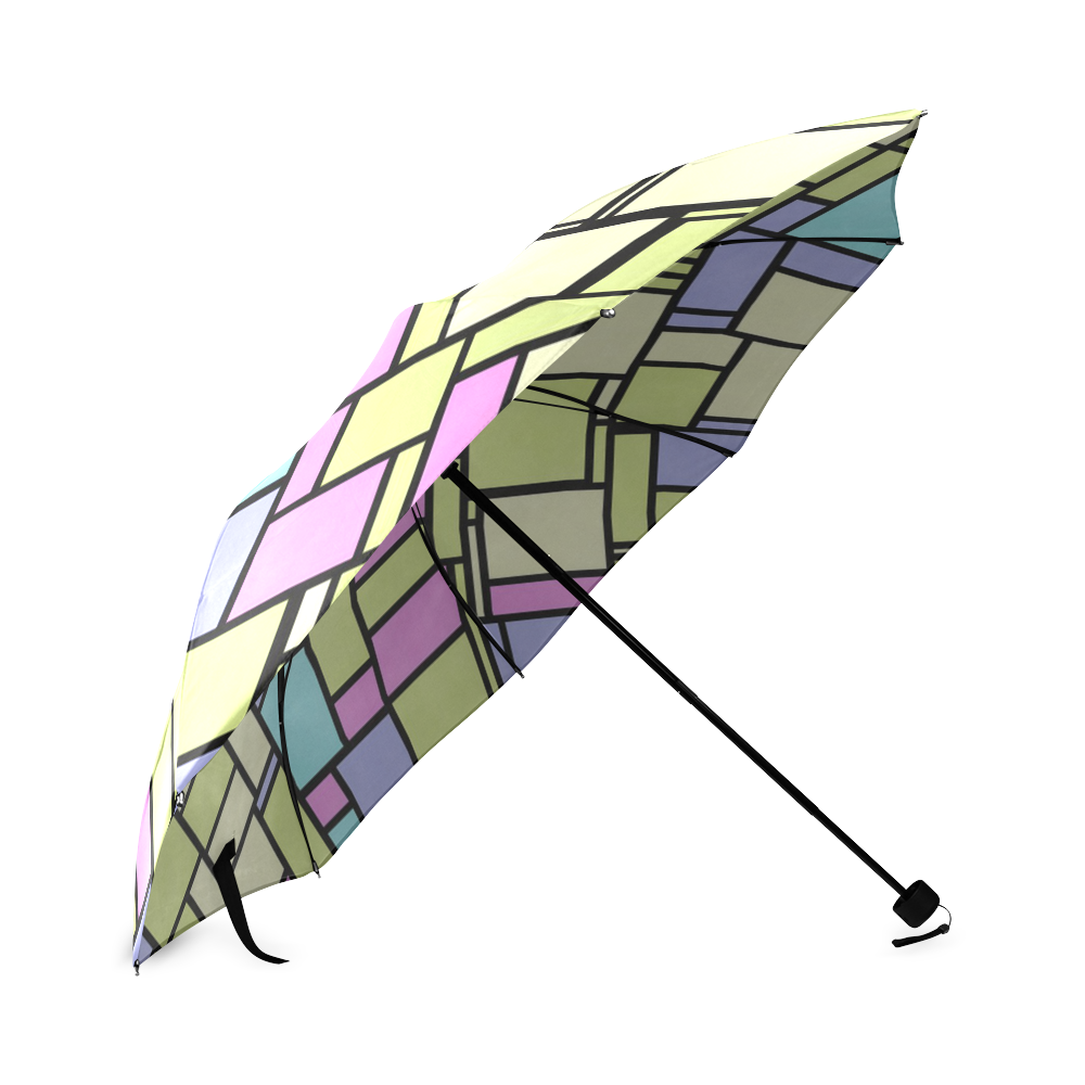 modern pattern 16C Foldable Umbrella (Model U01)