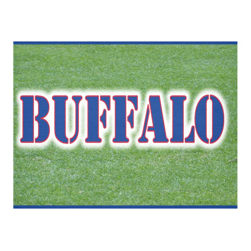 Buffalo Cotton Linen Tablecloth 52"x 70"