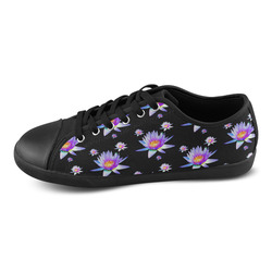 Water_Lily_20161001 Canvas Shoes for Women/Large Size (Model 016)