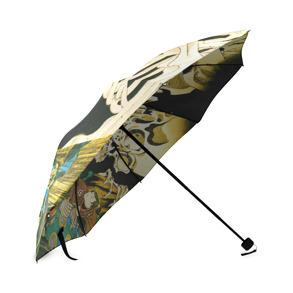Skeleton Witch Kuniyoshi Japanese Ukiyoe Foldable Umbrella (Model U01 ...